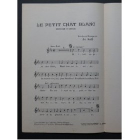 Le Petit Chat Blanc Jac Nam Chant 1932