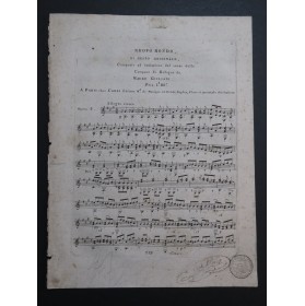 GIULIANI Mauro Nuovo Rondo di Gusto Originale op 5 Guitare ca1815