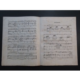 DE BOISDEFFRE René Suite Poétique 2e Livre Piano Violon ca1880