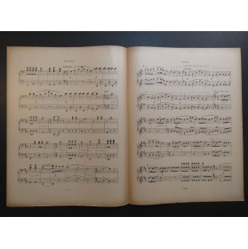 METZNER A. Pot-Pourri sur des Vieux Airs Populaires Piano 4 mains 1929