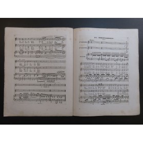 KRIGAR Hermann 3 Zweistimmige Gesänge Chant Piano ca1855
