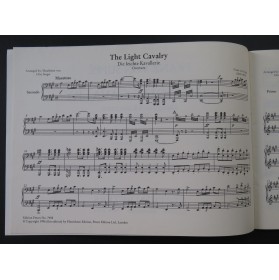 SUPPÉ The Light Cavalry Ouverture Piano 4 mains 1996