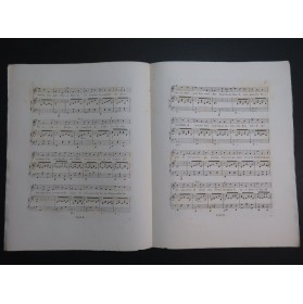 SCHUBERT Franz Amour et Mystère Chant Piano ca1835