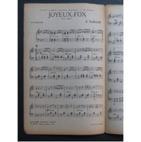 Joyeux-Fox Fox-Trot E. Baraldi Accordéon