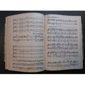 WAGNER Richard Tannhäuser Opéra Piano Chant 1912