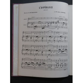 HENRION Paul Album 12 Romances Piano Chant 1862