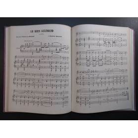 HENRION Paul Album 12 Romances Piano Chant 1862