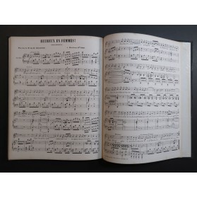 HENRION Paul Album 12 Romances Chant Piano 1859