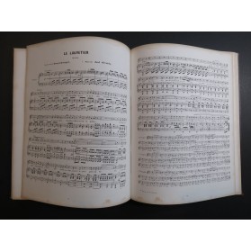 HENRION Paul Album 12 Romances Chant Piano 1851