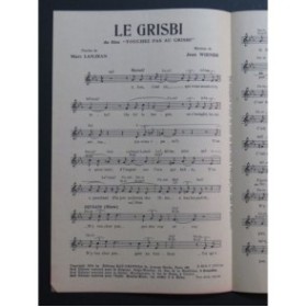 Le Grisbi Jean Wiener Touchez pas au Grisbi Chant 1954