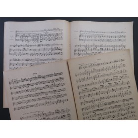 LECLAIR Jean-Marie Suite de 3 Pièces Violon Piano 1915