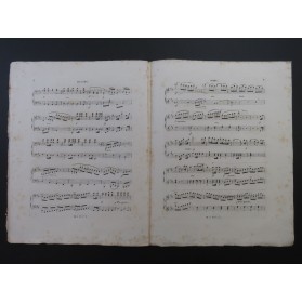 SCHUNKE Charles Fantaisie sur Norma de Bellini Piano 4 mains ca1838