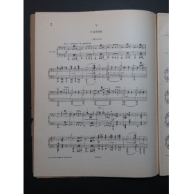 SCHMITT Florent Reflets d'Allemagne Recueil No 2 Valses Piano 4 mains 1926
