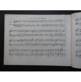 RINCK Christian Heinrich Pracktische Orgelschule vol 3 Orgue ca1820