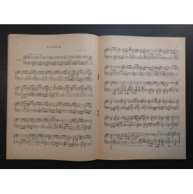 SCHUMANN Robert Scherzo, Gigue, Romance et Fughette Piano 1925