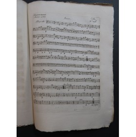 COLLA Giuseppe Jo d'amore oh dio Chant Orchestre 1787