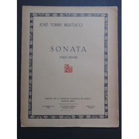 TORRE BERTUCCI José Sonata op 7 Piano