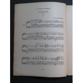 TORRE BERTUCCI José Sonata op 7 Piano