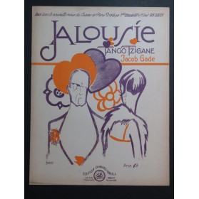 GADE Jacob Jalousie Tango Tzigane Piano 1926