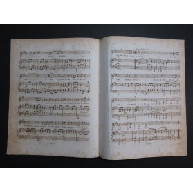 SCHUBERT Franz Le Voyageur Chant Piano ca1835