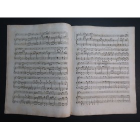 MEHUL Ouverture du Jeune Henry Chasse Piano Violon ca1800
