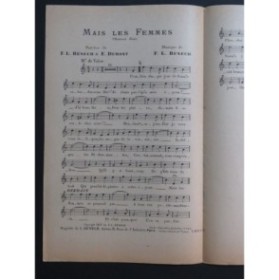Mais les Femmes F. L. Bénech Chant 1917