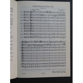 BACH J. S. Cantate Kantate No 131 Chant Orchestre