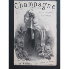 Champagne R. Planquette Chant ca1875