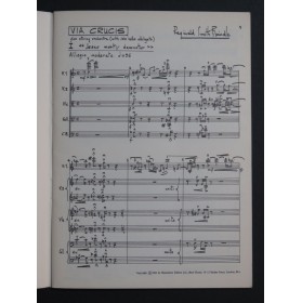 SMITH BRINDLE Reginald Via Crucis Orchestre à cordes 1962