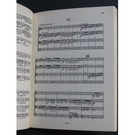 FOLPRECHT Zdenek Quartetto op 31 Violon Alto Violoncelle 1959