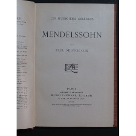 DE STOECKLIN Paul Mendelssohn 1927