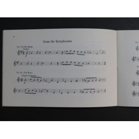 HAYDN Joseph Melodies for Descant Recorder Flûte à bec 1963