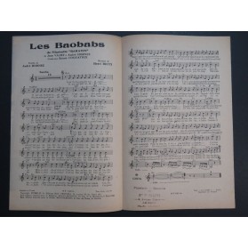 Les Boababs Baratin Henri Betti Chant 1949