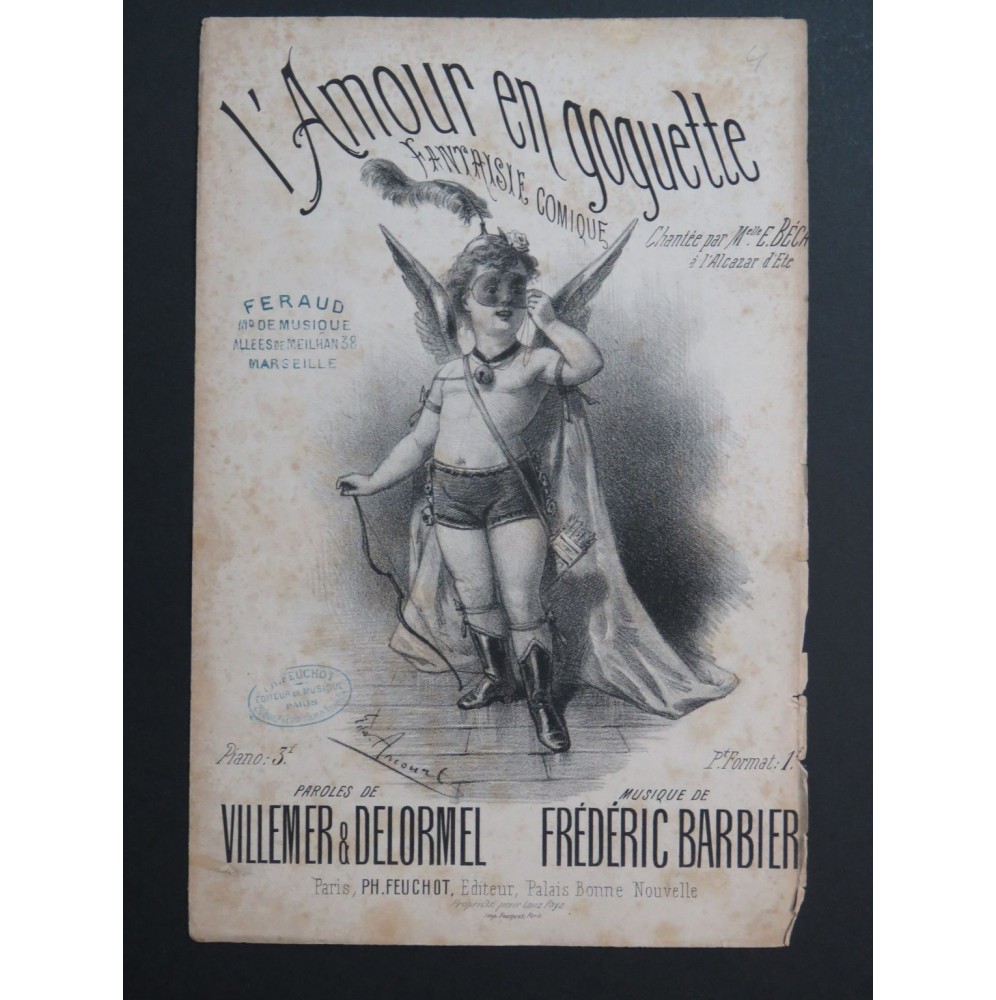 L'Amour en Goguette Frédéric Barbier Chant ca1880
