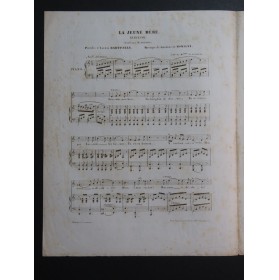 DE MOMIGNY Georges La Jeune Mère Chant Piano ca1840