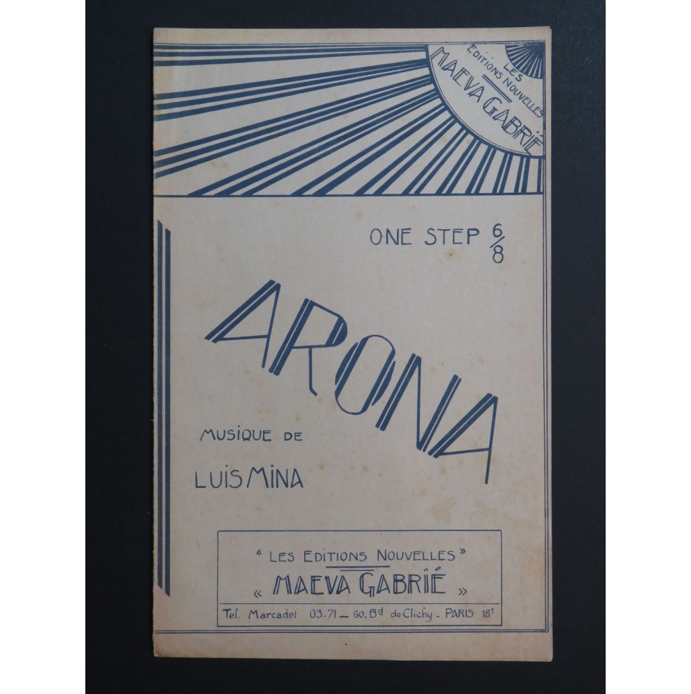 Arona One Step Luis Mina Piano Accordéon