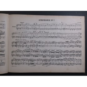 HAYDN Joseph Symphonien Band I Piano 4 mains XIXe