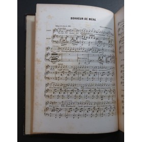BÉRAT Frédéric Album 10 Pièces Piano Chant 1844
