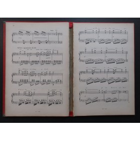 LEONCAVALLO Ruggero Paillasse Opéra Piano seul 1893