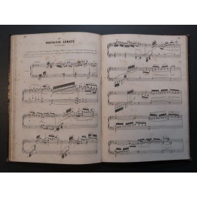 MOZART W. A. Oeuvres Choisies 1er Volume Pièces Piano ca1865