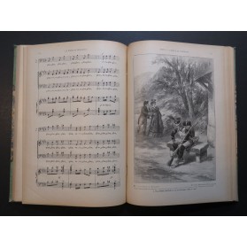 DONIZETTI G. La Fille du Régiment Opéra Chant Piano ca1890