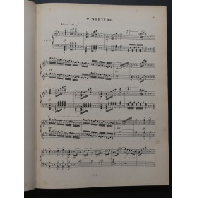 HALÉVY F. Les Mousquetaires de la Reine Opéra Chant Piano ca1872