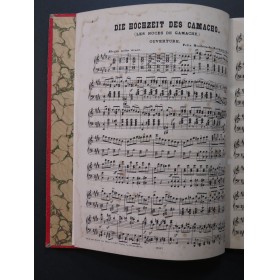 MENDELSSOHN Die Hochzeit des Camacho Opéra Piano solo ca1880