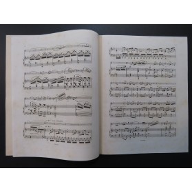 ROUGNON Paul Fantaisie Transcription sur Mignon Clarinette Piano 1878