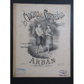 ARBAN Les Cloches de Corneville Polka Piano ca1880