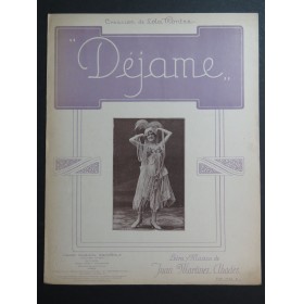 MARTINEZ Abades J. Dejame Chant Piano 1918