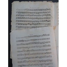 GIORNOVICHI Giovanni Mane Concerto No 1 2e Violon Basse XVIIIe