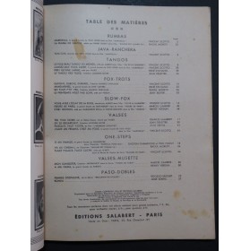 19e Album Salabert 25 Succès Piano 1936