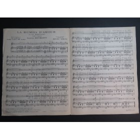SIMONS Moïses La Rumba d'Amour Chant Piano 1931