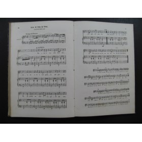 Echos d'Italie 58 pièces pour Chant Piano ca1850